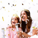 Confetti Fountain 9.5" - Top Hat Party - "2025"