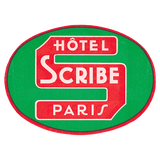 Bonjour Paris - Travel Label Sticker Box