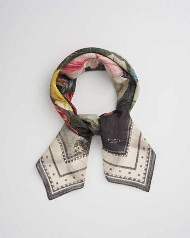 FABLE Roses Large Square Scarf
