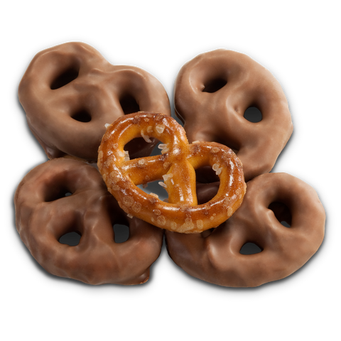 Tiny Milk Chocolate Pretzels