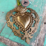 Cutout Sacred Heart Ornaments: A