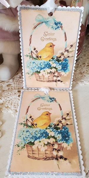 Easter Gift Tag Chic n Basket