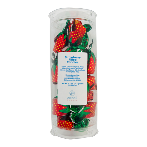 Strawberry Filled Hard Candies