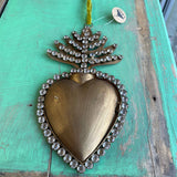 Jeweled Sacred Heart Box: Small