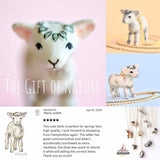 Spring Lamb Necklace
