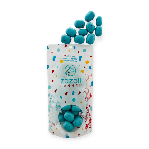 Robin's Egg Chocolate Covered Marshmallows