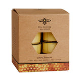 Pure Beeswax Tea Lights: Case of 6 Packs (8)