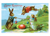 Joyful Easter Postcard Box - 36 Unique Vintage Postcards
