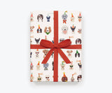 Roll of 3 Party Pups Wrapping Sheets