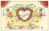 Greeting Card VL-09 To My Valentine, Cupid Mailmen