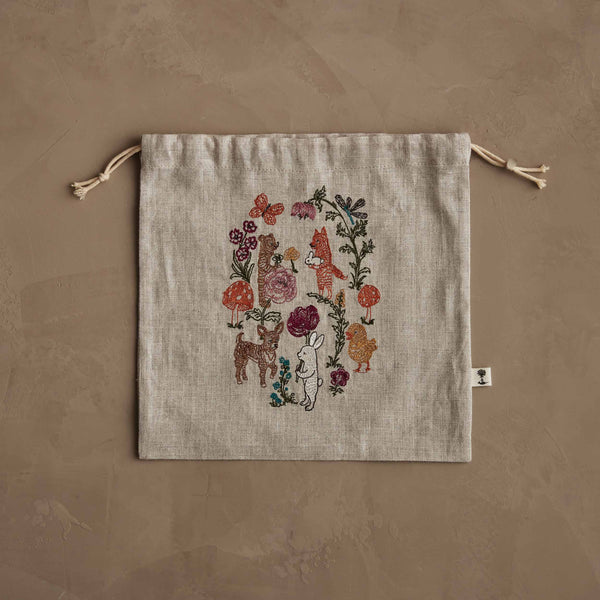 Secret Garden Drawstring Bag