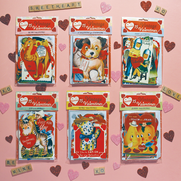Petite Retro Romance—Vintage Valentines Bundle