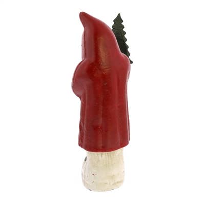 Santa with Tree, Cast Iron - Lrg