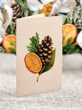 Mini Winter Magnolia  (10 Mini Pop-up Greeting Cards)