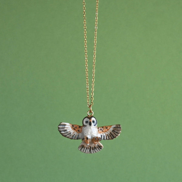 Barn Owl Necklace