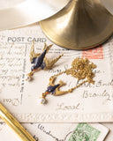 FABLE Swallow Pearl Brooch