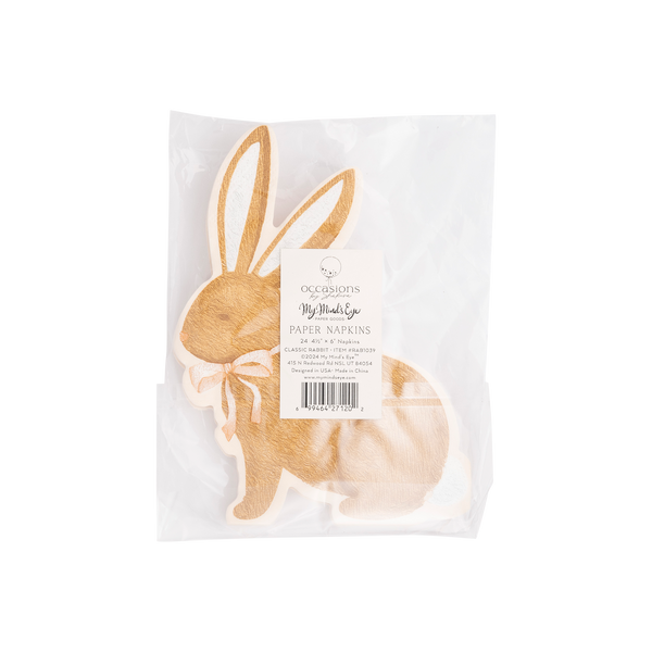 RAB1039 - Occasions Rabbit Napkin