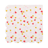 PLNP720 - Foil Tiny Hearts Cocktail Napkin
