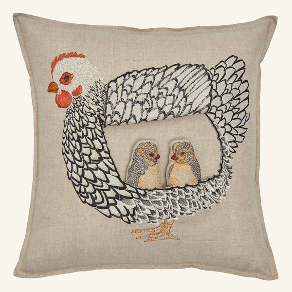 Mother Hen Pocket Pillow: Cover Only
