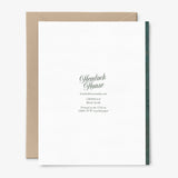 Rose Card | Romantic | Any Occasion | Floral: Packaged in Plastic Sleeves