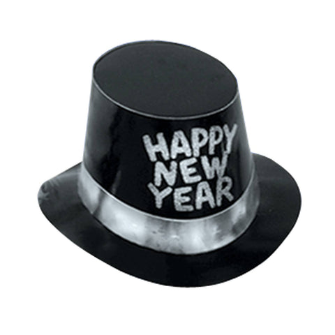 Black Hi-Hat w/Glittered HNY 88618-C25