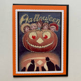 Cards Halloween: Witch Rides