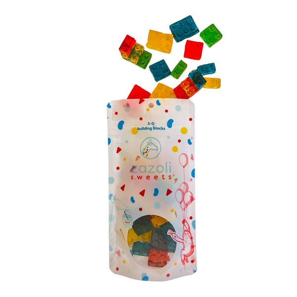 3-D Building Block Gummies