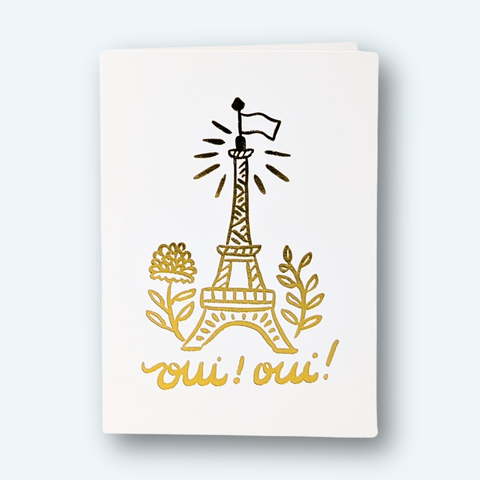 Enclosure Card - Eiffel Tower