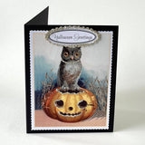 Cards Halloween: Witch Rides