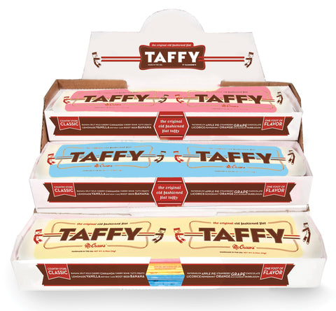 Taffy Asst Flavors 144pcs .75oz