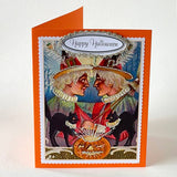 Cards Halloween: Witch Rides