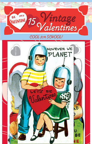 Die Cut Vintage Valentines