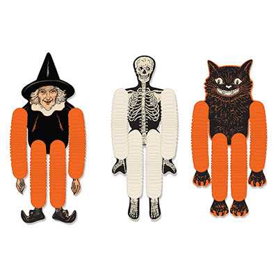 Vintage Halloween Hanging Decorations