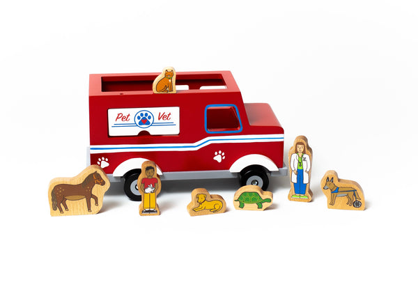 Mobile Pet Vet Magnetic Truck