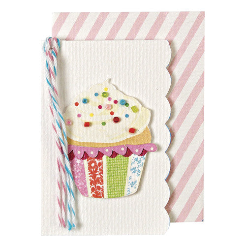 CUPCAKE GIFT ENCLOSURE CARD