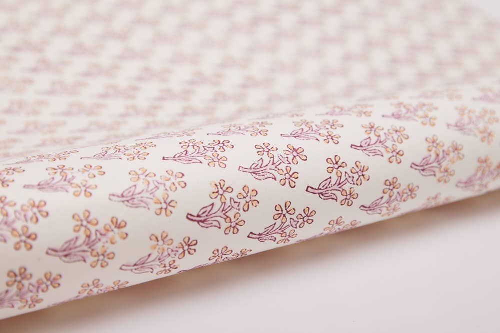 Loveshackfancy | Wrapping Paper | Pink Primrose