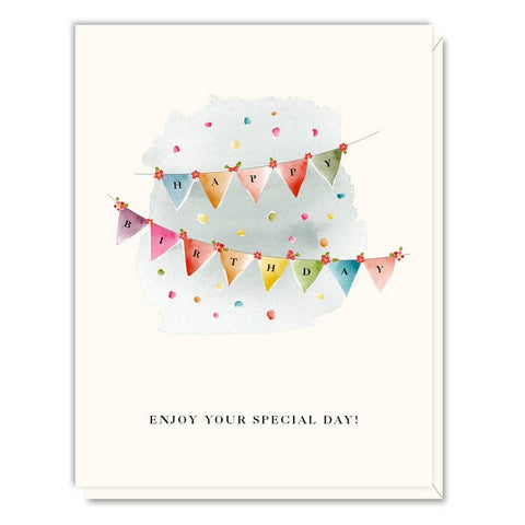 Pennants Birthday Card