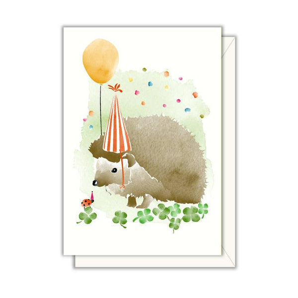 Hedgehog Enclosure Card