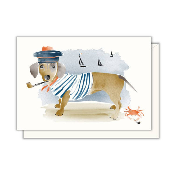 Dachshund Enclosure Card