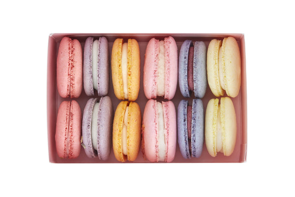 Vegan Macaron 12 pack boxes