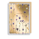 THANK YOU ALL OVER FLORAL Card