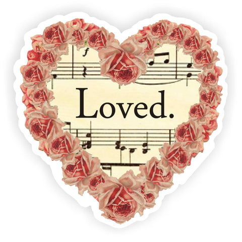 Loved Sticker