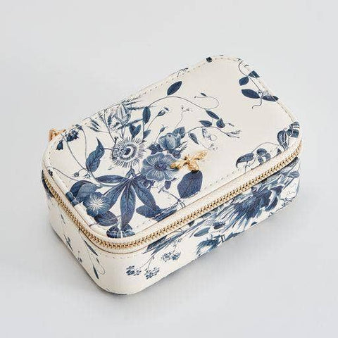 Eva Small Jewellery Box Blooming Blue