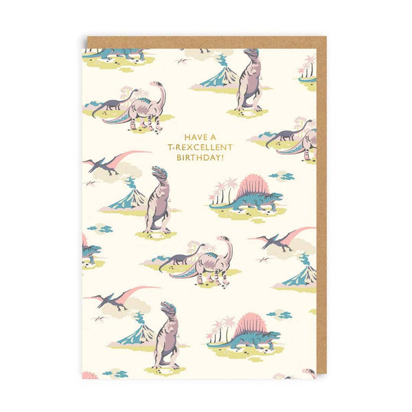 Pastel Dinosaurs