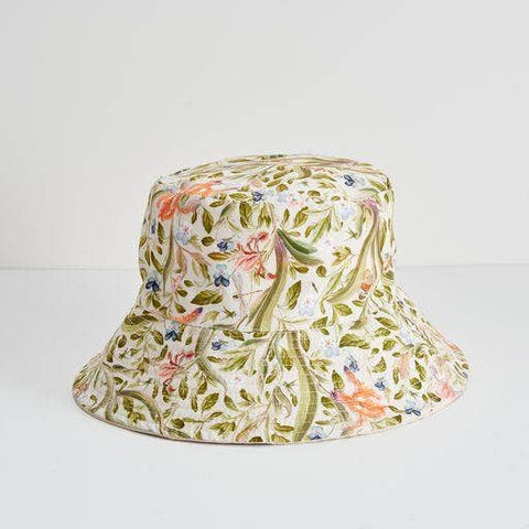 Beth Bucket Hat - Iris Green