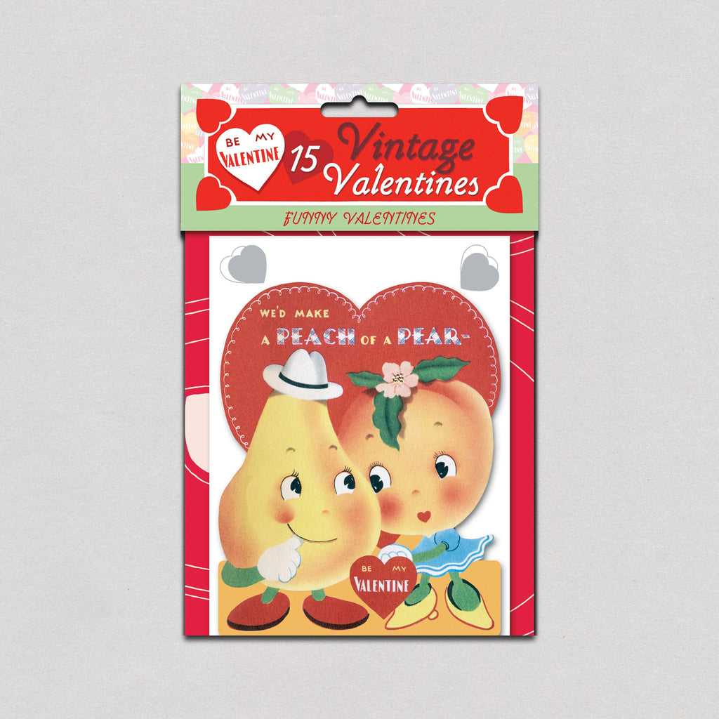 Die Cut Vintage Valentines -Fun With Animals