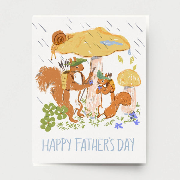 Father's Day Squirrels Card