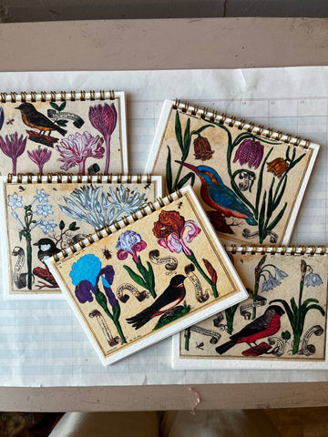 Bird and Flower Notebooks