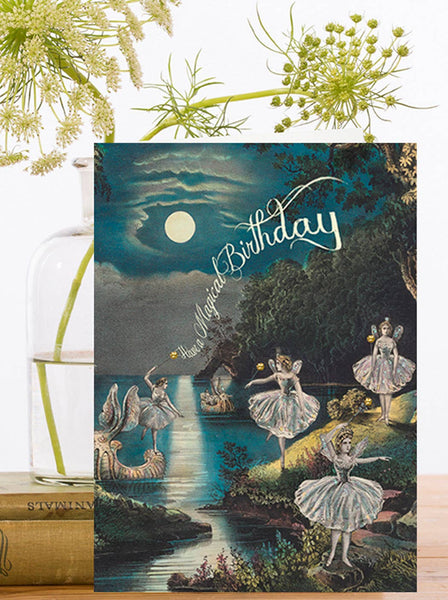HB166P ~ Hand Glittered Birthday Card
