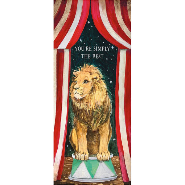 Simply Best Lion Card